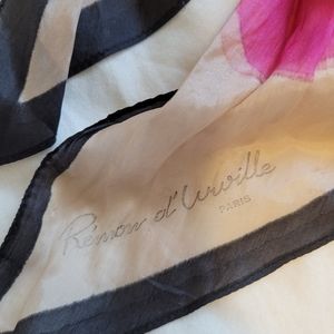 Vintage Remoy D'Urville Silk Scarf